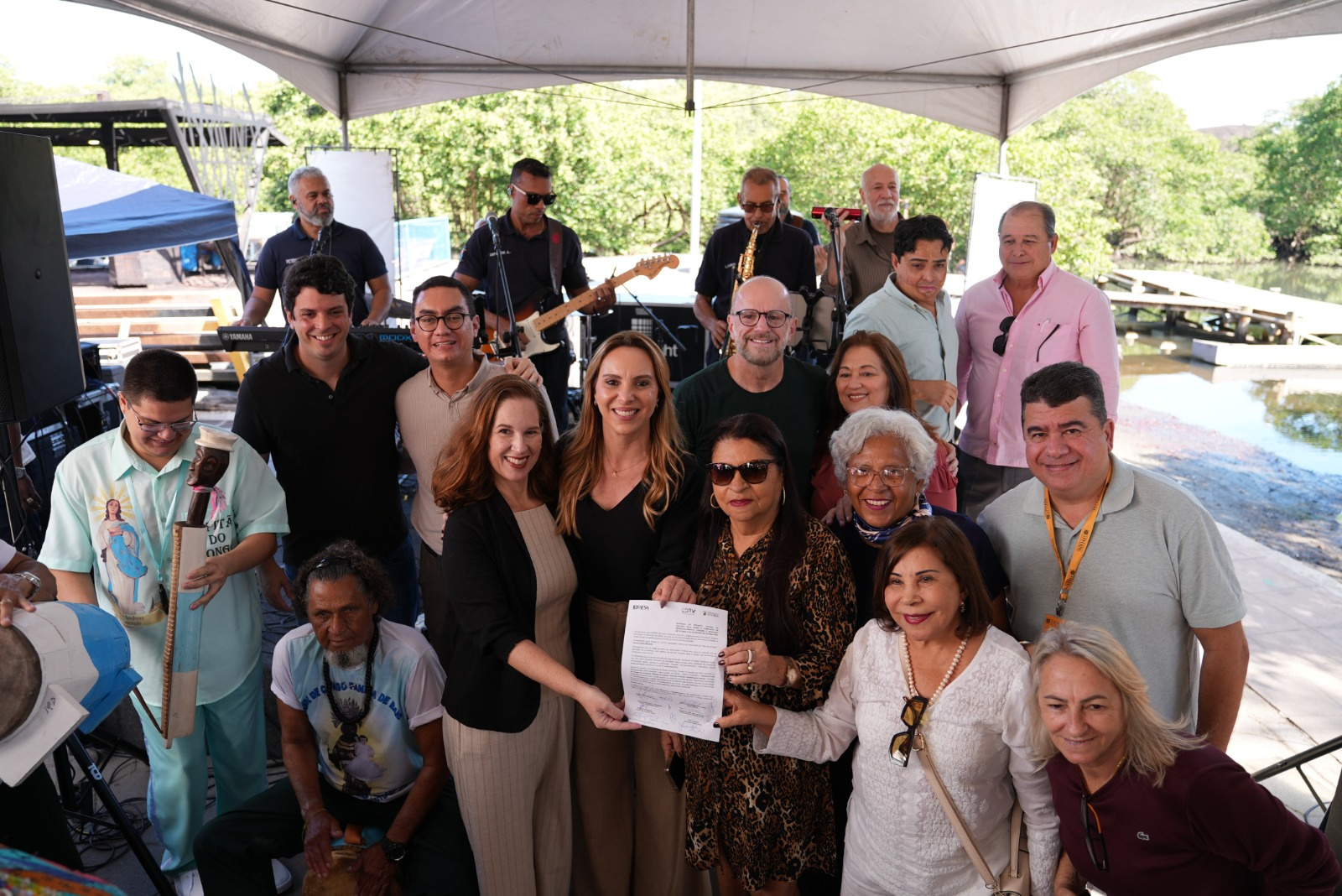 Celebração do Dia das Paneleiras e entrega do projeto Raízes do Galpão. Foto: Petrus Cinzaro